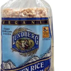 Biscoitos de Arroz Integral Orgânico Lundberg Levemente Salgado - 240g