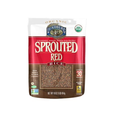 Lundberg Organic Sprouted Red Rice -- 16 oz