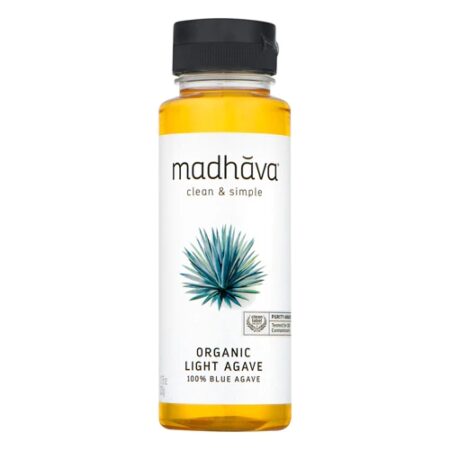 Madhava Organic 100% Blue Agave Golden Light -- 11.75 oz