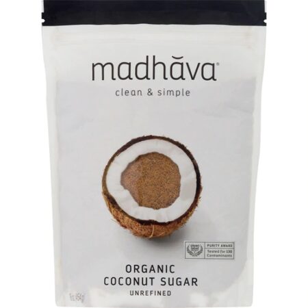 Madhava Organic Coconut Sugar -- 16 oz