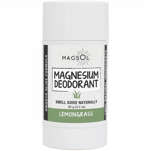 Desodorante de Magnésio Magsol Capim-Limão - 90g: Frescor Natural e Proteção Duradoura