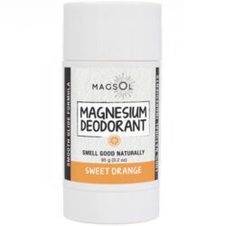 Desodorante de Magnésio Magsol Laranja Doce - 90g: Frescor Natural e Bem-Estar Duradouro