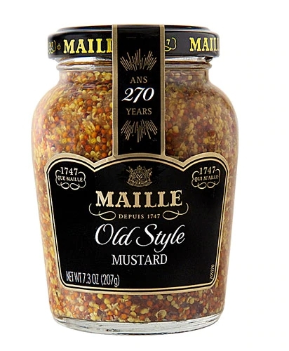 Mostarda Maille Old Style 207g: Sabor Clássico e Versatilidade Culinária