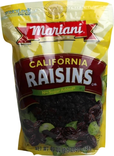 Uvas Passas Mariani Premium da Califórnia - 1134g: Sabor e Nutrição Natural