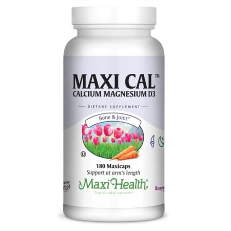 Maxi Health Kosher Maxi Cal™ Calcium Magnesium D3 -- 180 Capsules