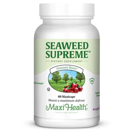 Maxi Health Kosher Seaweed Supreme™ -- 60 Maxicaps