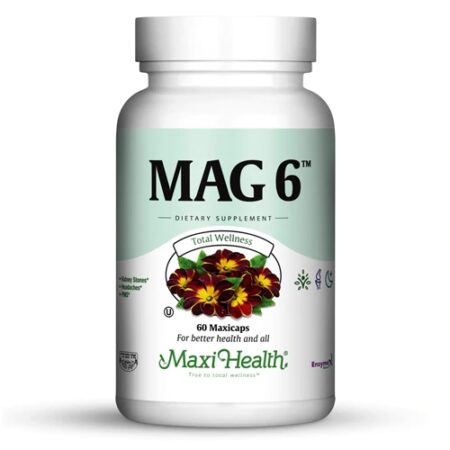 Maxi Health Mag 6™ Magnesium with B6 -- 60 Capsules