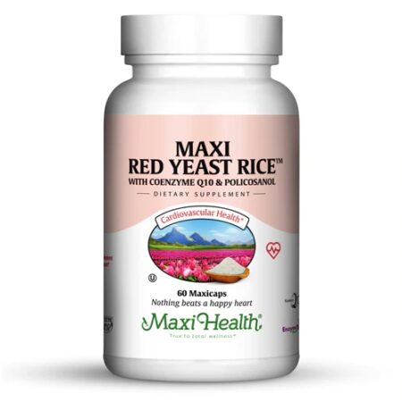 Maxi Health Maxi Red Yeast Rice Complex -- 60 Capsules