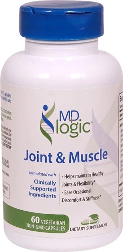 MD Logic Joint & Muscle: 60 Cápsulas Vegetarianas (Não-OGM) para Saúde das Articulações e Músculos