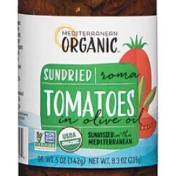 Tomate Seco Orgânico Mediterrâneo em Azeite de Oliva Extra Virgem - 235g