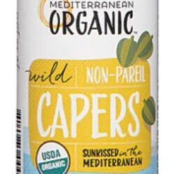 Alcaparras Orgânicas Selvagens Mediterrâneas Non-Pareil - 100g | Sabor Autêntico e Saúde