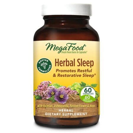 MegaFood Herbal Sleep -- 60 Capsules