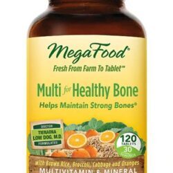 MegaFood Multi para Ossos Saudáveis - 120 Comprimidos - Fortaleça sua Estrutura Óssea