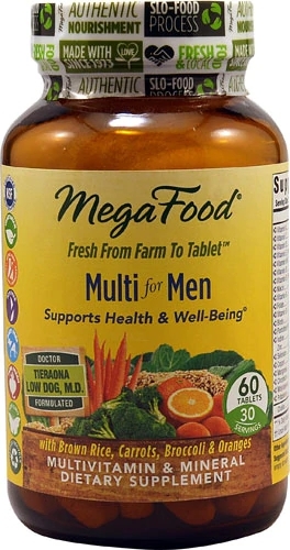MegaFood Multi for Men - 60 Comprimidos: Nutrição Completa para o Homem Moderno
