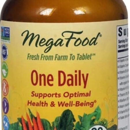 MegaFood One Daily™ Multivitamínico Completo – 90 Comprimidos para Bem-Estar Total — foto 1