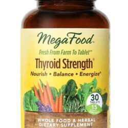 MegaFood Thyroid Strength 30 Comprimidos: Suporte Essencial para sua Tireoide no Brasil