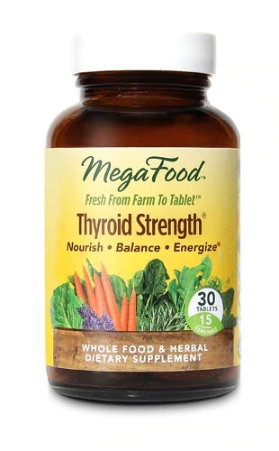 MegaFood Thyroid Strength 30 Comprimidos: Suporte Essencial para sua Tireoide no Brasil