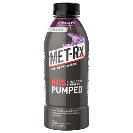 MET-Rx NOS Pumped Nitro Grape -- 16.9 fl oz