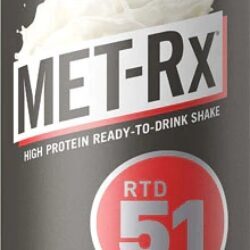 MET-Rx Protein Plus RTD 51 Baunilha Cremosa - Garrafa de 444ml (15 fl oz) - Máxima Proteína para Seus Músculos