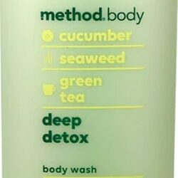 Sabonete Líquido Method Deep Detox Pepino Alga Marinha Chá Verde 532ml - Purificação Profunda