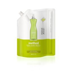 Sabão Líquido para Louças Method Refil Limão e Sal Marinho 1065ml - Limpeza Poderosa e Aroma Refrescante