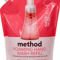 Refil Sabonete Líquido Espumante Method Pink Grapefruit 828ml - Limpeza Suave e Refrescante