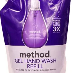 Refil Sabonete Líquido Gel Method Lavanda Francesa 1 Litro (946ml) - Limpeza Suave e Bem-Estar