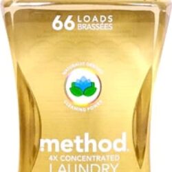Detergente Líquido Method Free + Clear 1.9L (66 Lavagens) - Hipoalergênico e Eco-friendly
