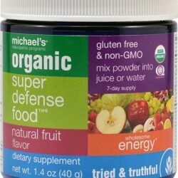 Michael's Naturopathic Programs Super Defense Food Orgânico Frutas Naturais 40g