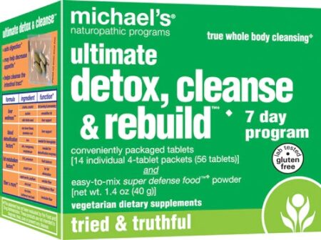 Michael's Naturopathic Programs Ultimate Detox Cleanse and Rebuild™ 7-Day Program -- 1 Kit