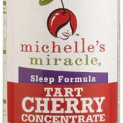 Michelle's Miracle Sleep Formula Concentrado de Cereja Tartaruga 473ml - Sono Reparador Natural