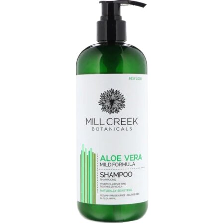 Mill Creek Botanicals Aloe Vera Shampoo Mild Formula -- 16 fl oz