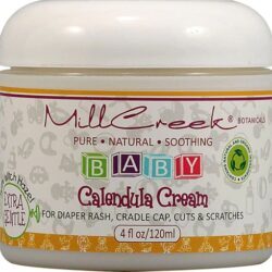 Creme de Calêndula para Bebê Mill Creek Botanicals 118ml: Alívio Suave para Pele Sensível