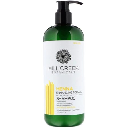 Mill Creek Botanicals Henna Enhancing Formula Shampoo -- 14 fl oz