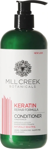 Condicionador de Queratina Orgânica Mill Creek Botanicals - 414ml - Hidratação Profunda e Reparação Capilar