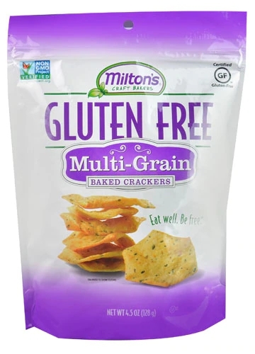 Biscoitos Integrais Sem Glúten Milton's - 128g