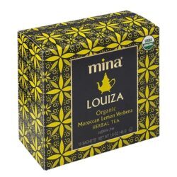 Chá de Ervas Orgânico Mina Louiza Marocquina Limão Verbena - 16 Sachês (24g)