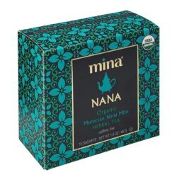 Chá de Hortelã Marroquina Orgânico Mina Nana – 15 Sachês (15g)