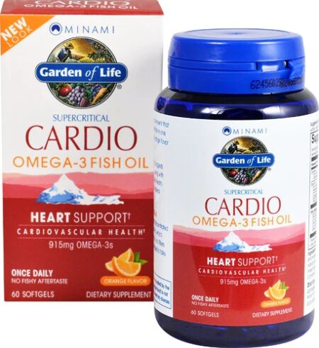 Minami Nutrition CARDIO Omega-3 Fish Oil Orange -- 60 Softgels