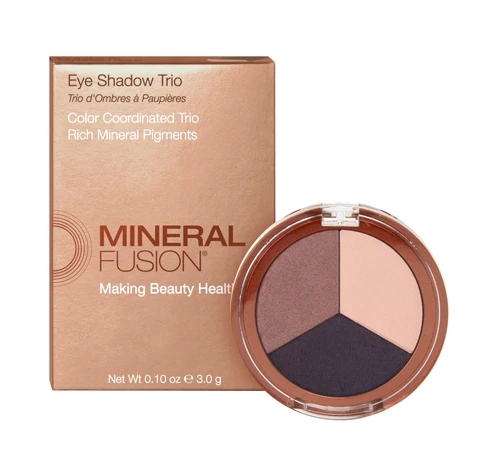 Mineral Fusion Trio de Sombras para Olhos Density - Maquiagem Natural e Duradoura 2.8g