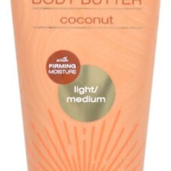 Mineral Fusion Manteiga Corporal Instantânea Bronzeadora Light/Medium Coco 142g - Pele Radiante e Hidratada