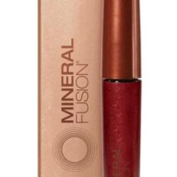 Mineral Fusion Lip Gloss Scarlet - 3.82g: Cor Vibrante e Cuidado Natural para Lábios Saudáveis