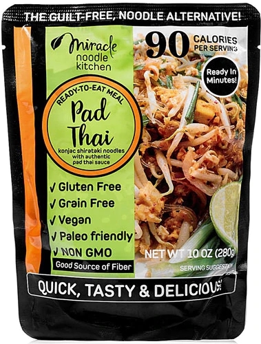 Miracle Noodle Refeição Pronta Pad Thai - 283.5g: Sabor Autêntico e Leveza Saudável