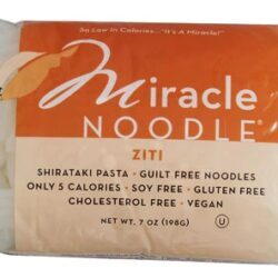Macarrão Miracle Noodle Shirataki Ziti Zero Calorias - 198g (7 oz)
