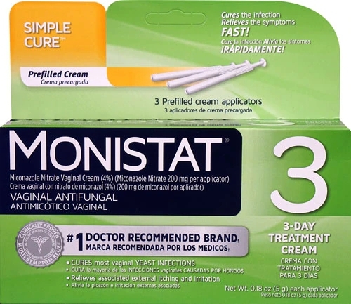 Monistat 3 Dias Creme Antifúngico 3 Aplicações - Alívio Rápido e Eficaz
