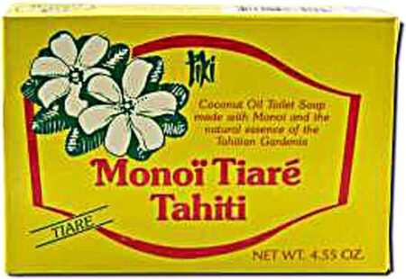 Monoi Tiare Tahiti Toilet Bar Soap Tahiti Soap Tiare -- 4.55 oz