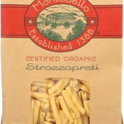 Montebello Massa Orgânica Strozzapreti 453g (16oz) - Macarrão Italiano Premium