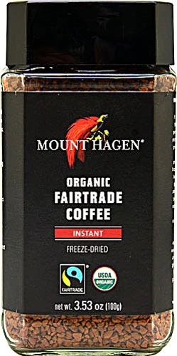 Café Solúvel Orgânico Mount Hagen Fair Trade 100g - Sabor Puro e Sustentável