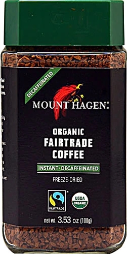 Café Solúvel Descafeinado Orgânico Fair Trade Mount Hagen 100g - Sabor Puro e Bem-Estar