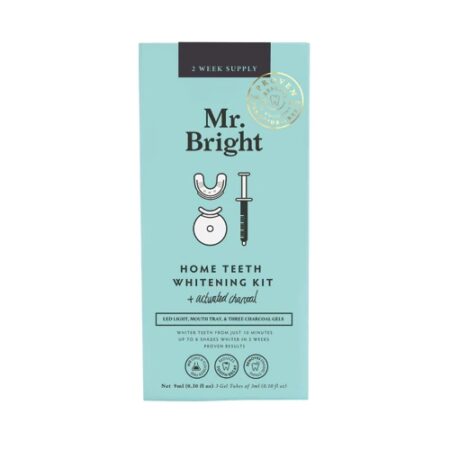 Mr. Bright Activated Charcoal LED Whitening Kit -- 1 Kit